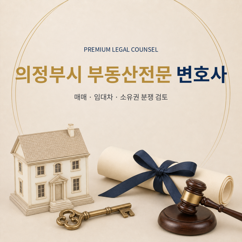 의정부시 부동산전문 변호사