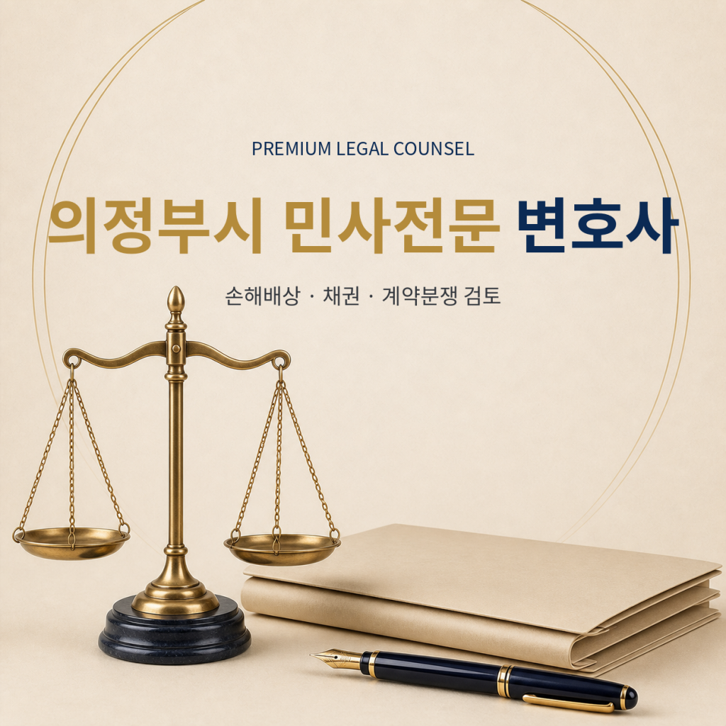 의정부시 민사전문 변호사